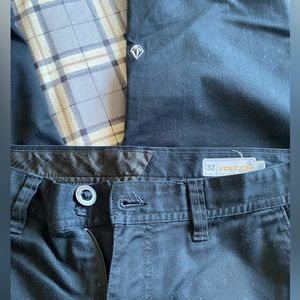 Black Volcom pants